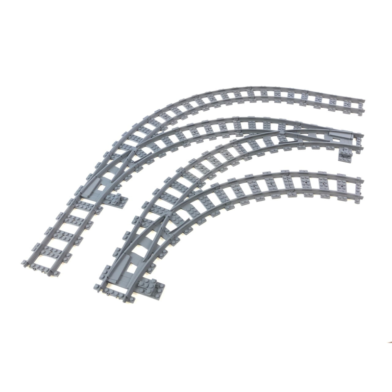 Compact Corner - 2 Rechts & 1 Links Wissel in bocht 90 graden R40